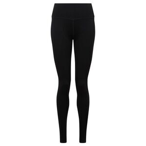 TriDri Womens/Ladies Seamless Adjustable Leg Length Leggings / Black